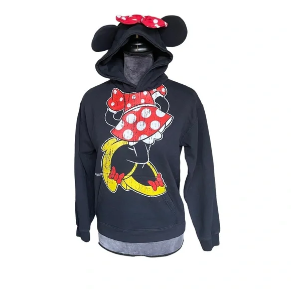 Disney Parks Minnie Mouse Hoodie Size XL - Picture 1 of 5